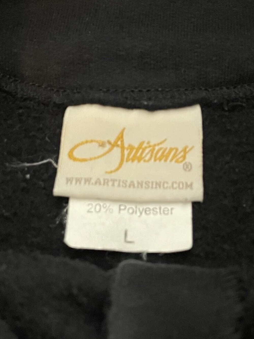 Vintage Sweatshirt Cardigan Large Horse Artisans Size Large - Picture 5 of 7